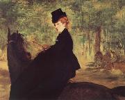 Edouard Manet The horseman painting